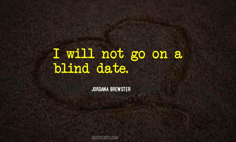 Blind Date Quotes #286712