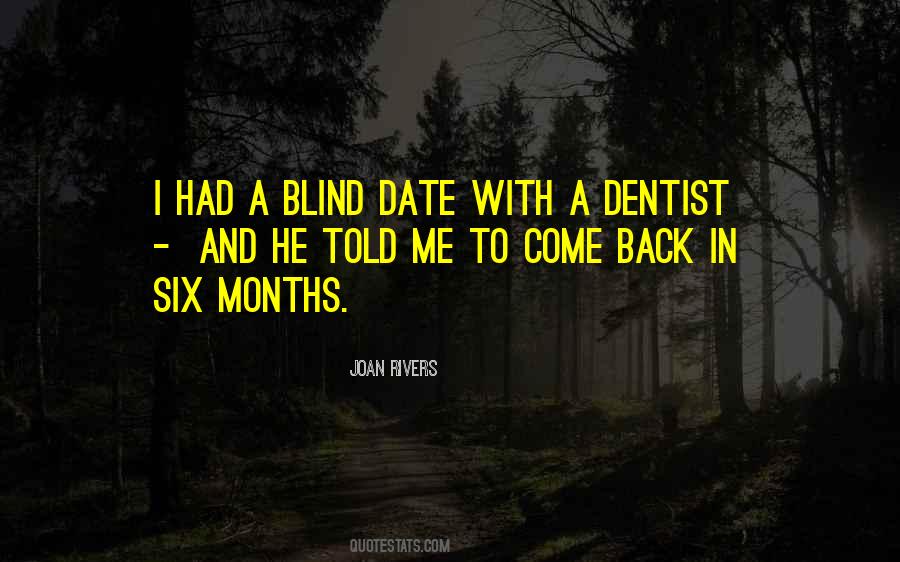 Blind Date Quotes #790370