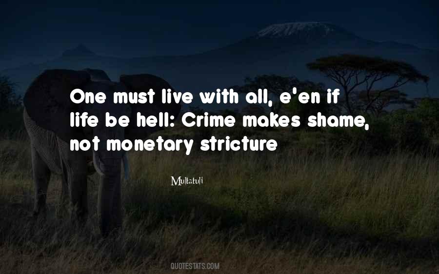 Monetary Stricture Quotes #260921