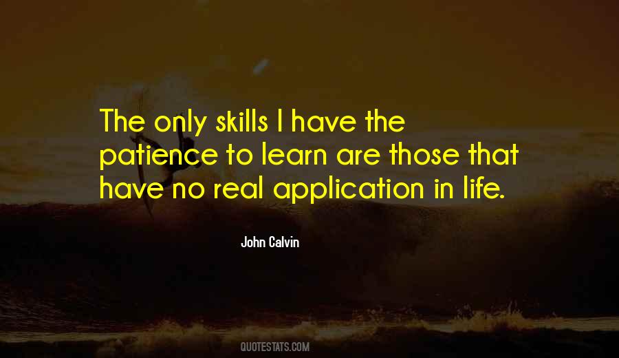 Skills The Quotes #44642