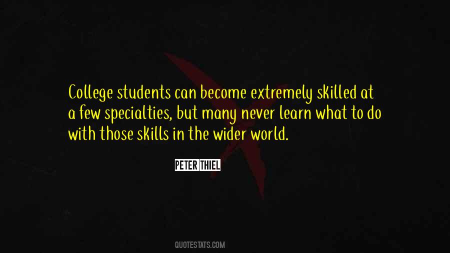 Skills The Quotes #62774