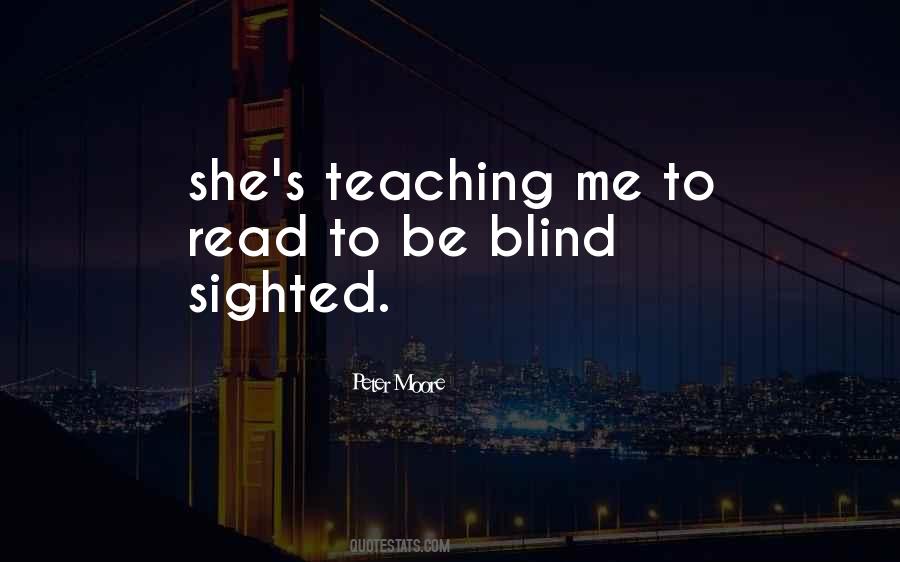 Blind Sighted Quotes #1843794