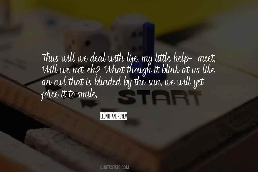 Blinded By The Sun Quotes #28460