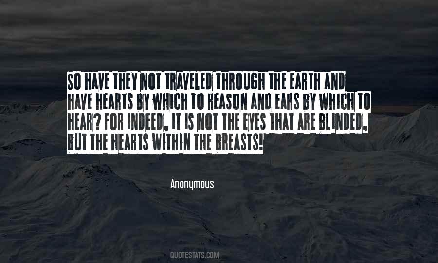 Blinded Eyes Quotes #1569911