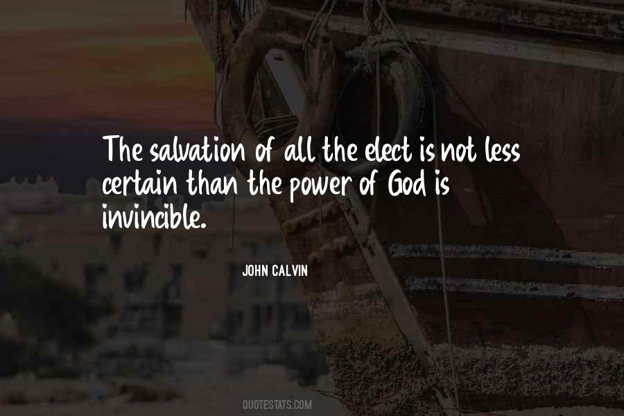 God S Elect Quotes #1636746