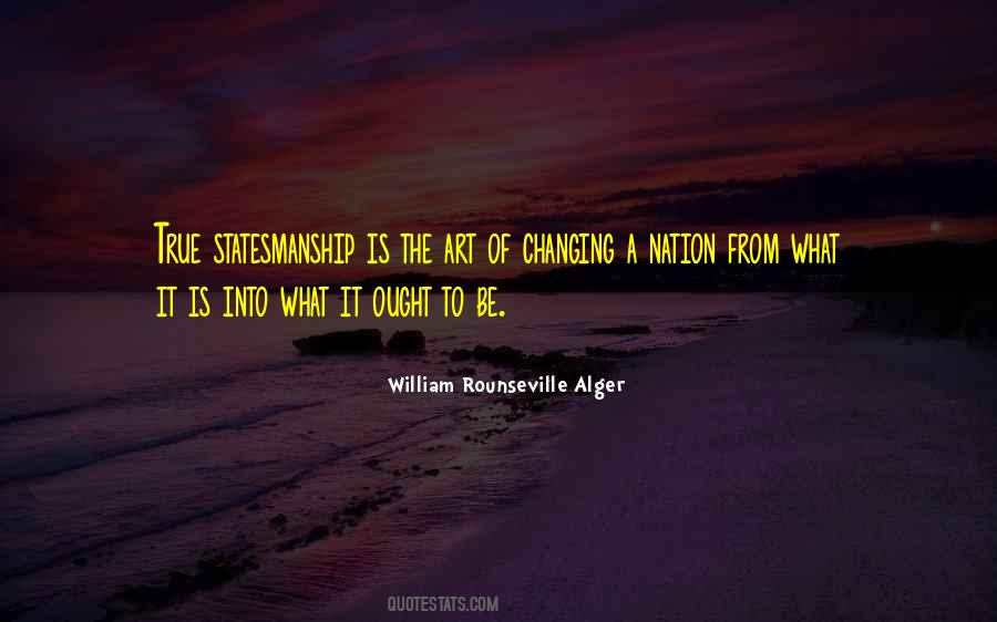 Statesmanship Vs Leadership Quotes #1662739
