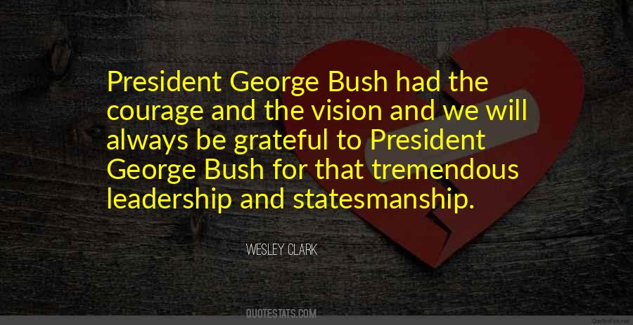 Statesmanship Vs Leadership Quotes #679275