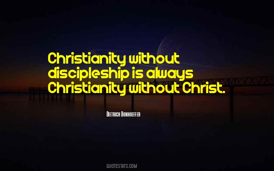Bonhoeffer Discipleship Quotes #134751