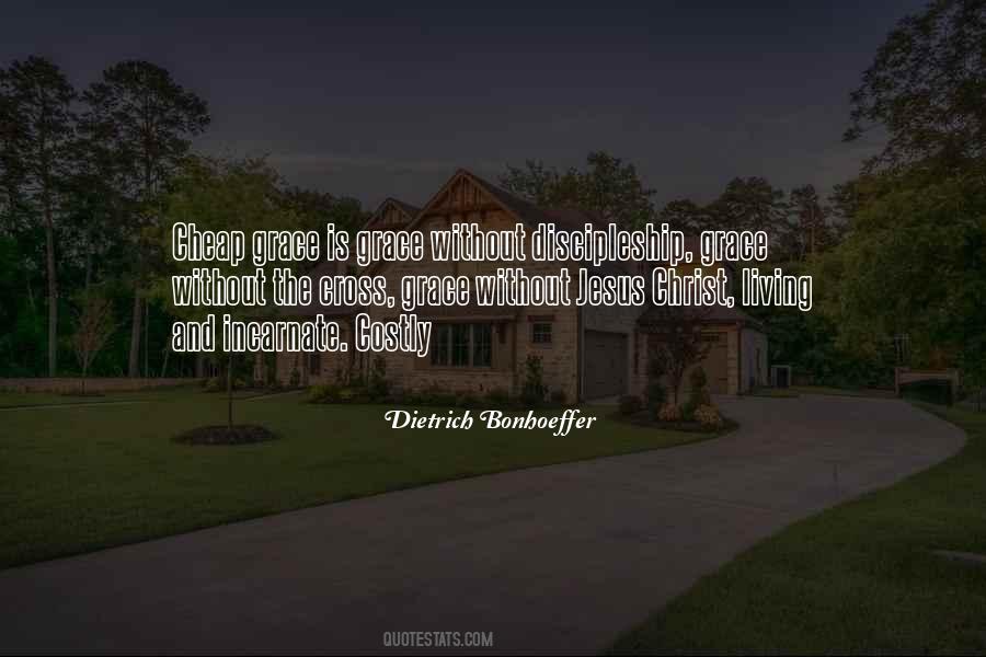 Bonhoeffer Discipleship Quotes #1660882