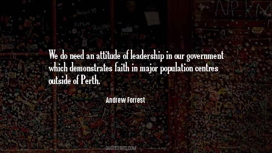 Leadership In Government Quotes #820077