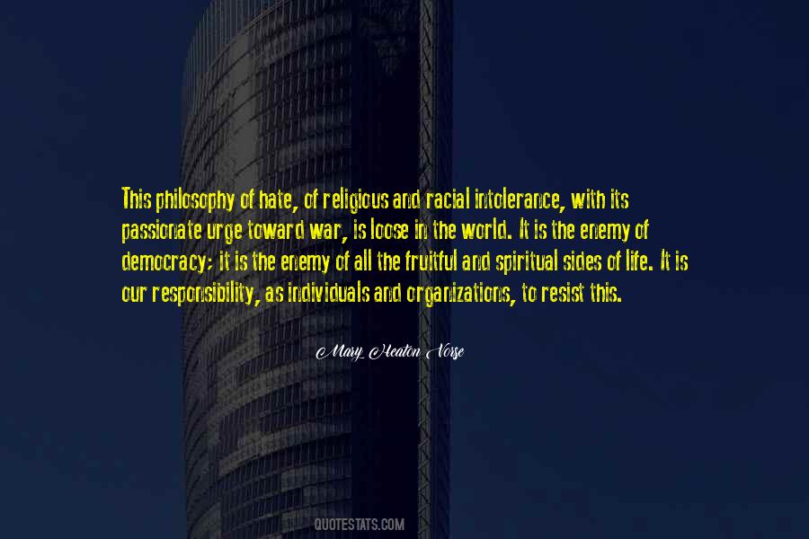War Philosophy Quotes #547146