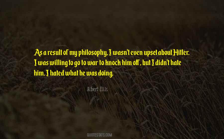 War Philosophy Quotes #999964