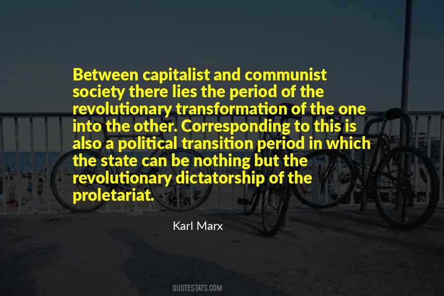 Dictatorship Of The Proletariat Quotes #357283