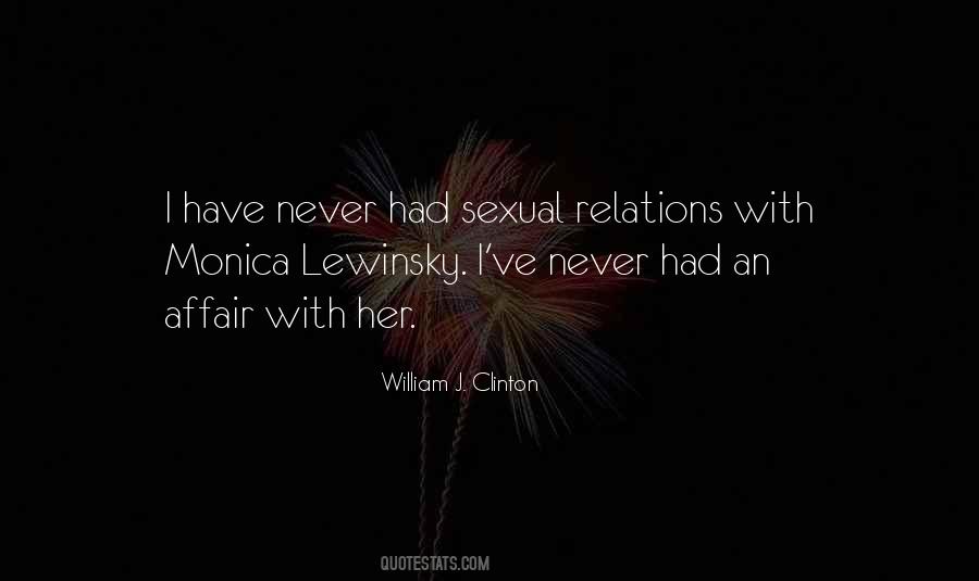 Sexual Relations Quotes #557858