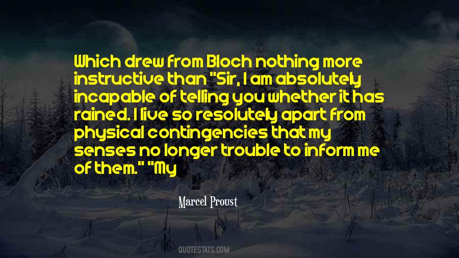 Bloch Quotes #1324065