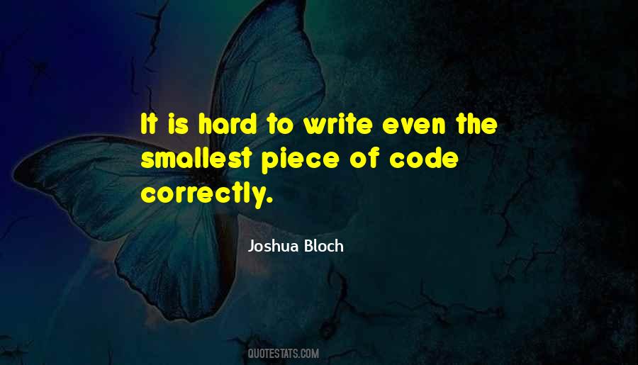 Bloch Quotes #1394169