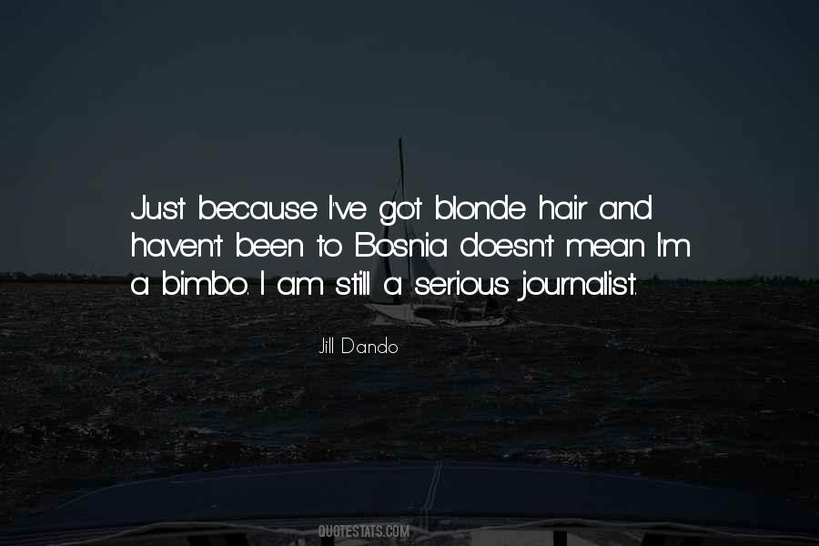 Blonde Bimbo Quotes #662943