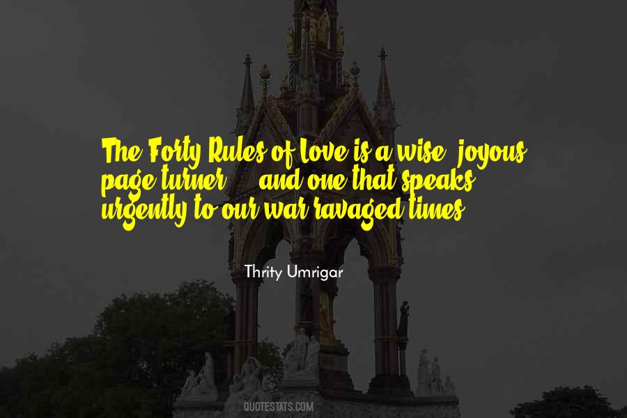 The Forty Rules Of Love Quotes #502419