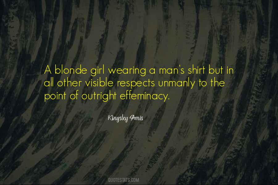 Blonde Girl Quotes #281305