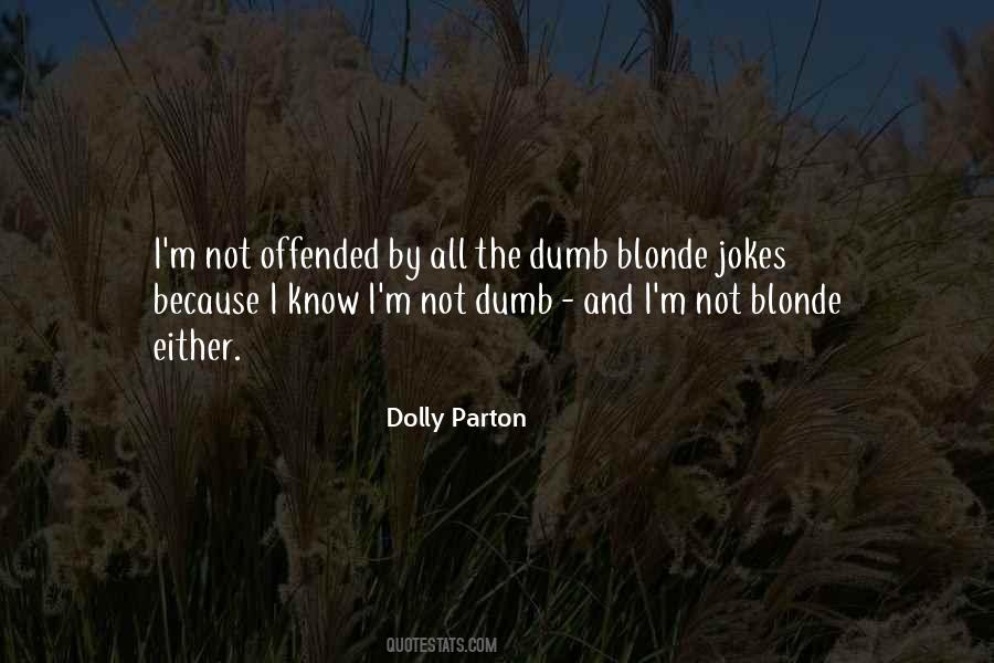 Blonde Quotes #1195384