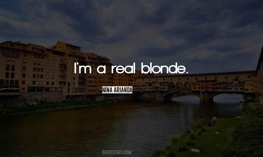 Blonde Quotes #1318414