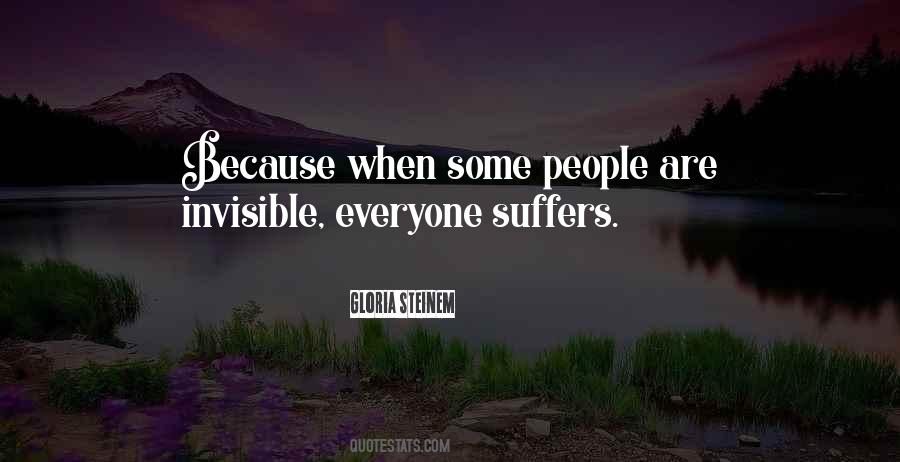 Invisible People Quotes #41122