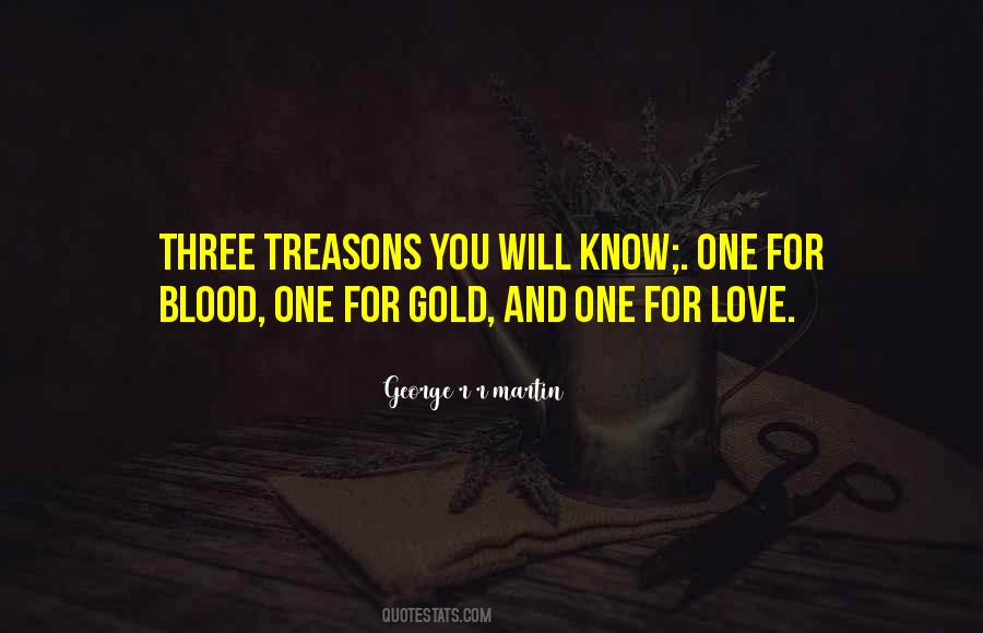 Blood And Gold Quotes #118665