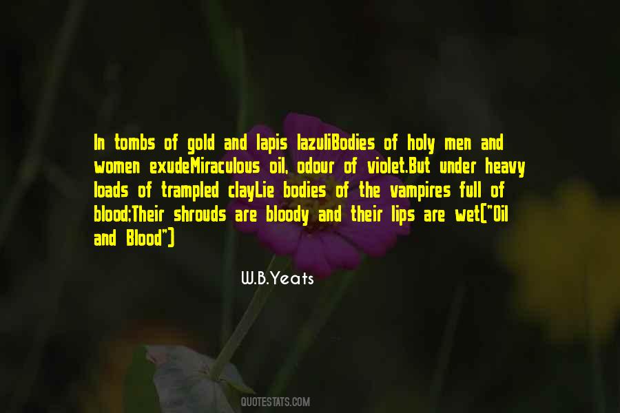 Blood And Gold Quotes #428331