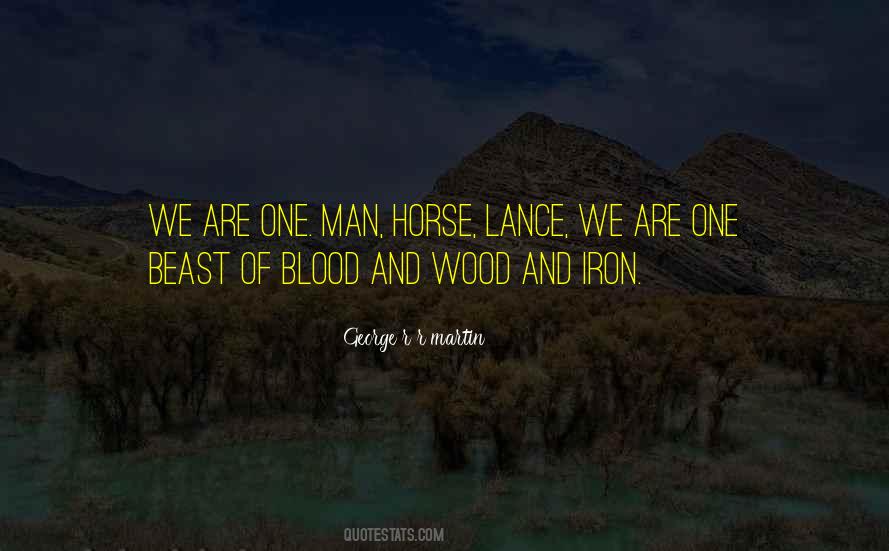 Blood And Iron Quotes #574113