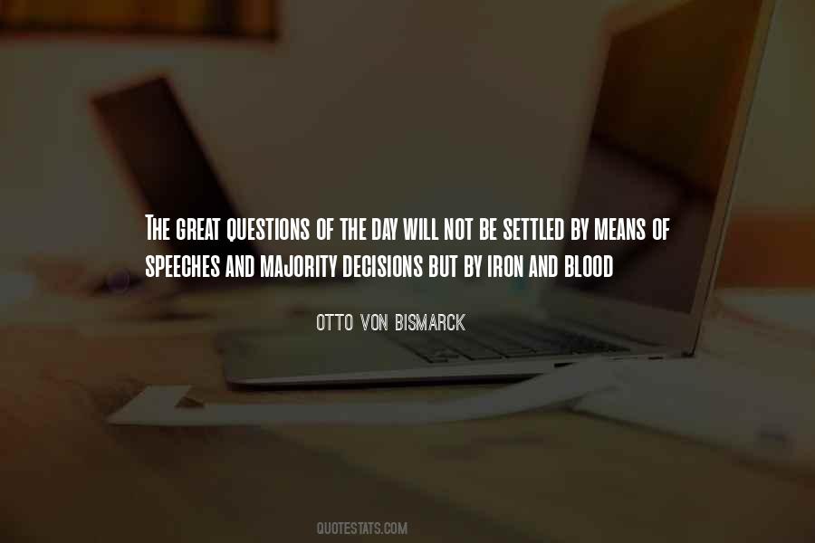 Blood And Iron Quotes #916806