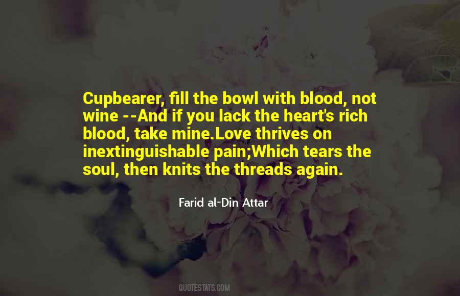 Blood And Love Quotes #366806