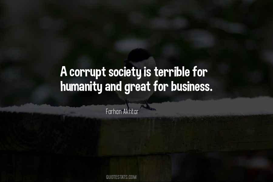 Corrupt Corruption Quotes #1804078