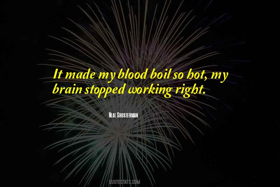 Blood Boil Quotes #1404357