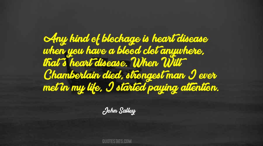 Blood Clot Quotes #219901