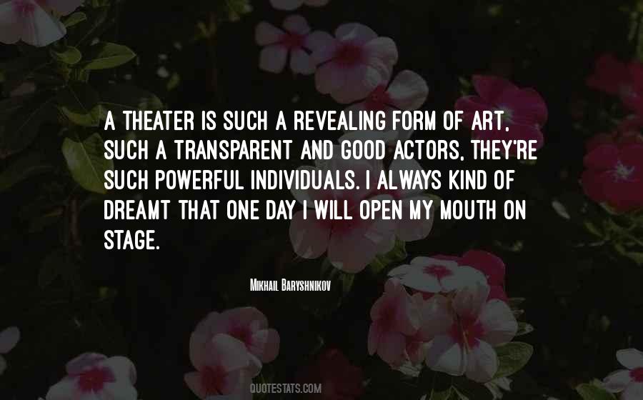 Actors Theater Quotes #147382