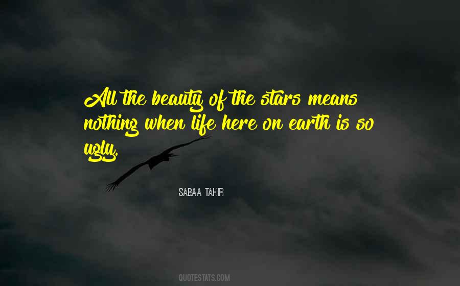 Beauty Of The Stars Quotes #1742671