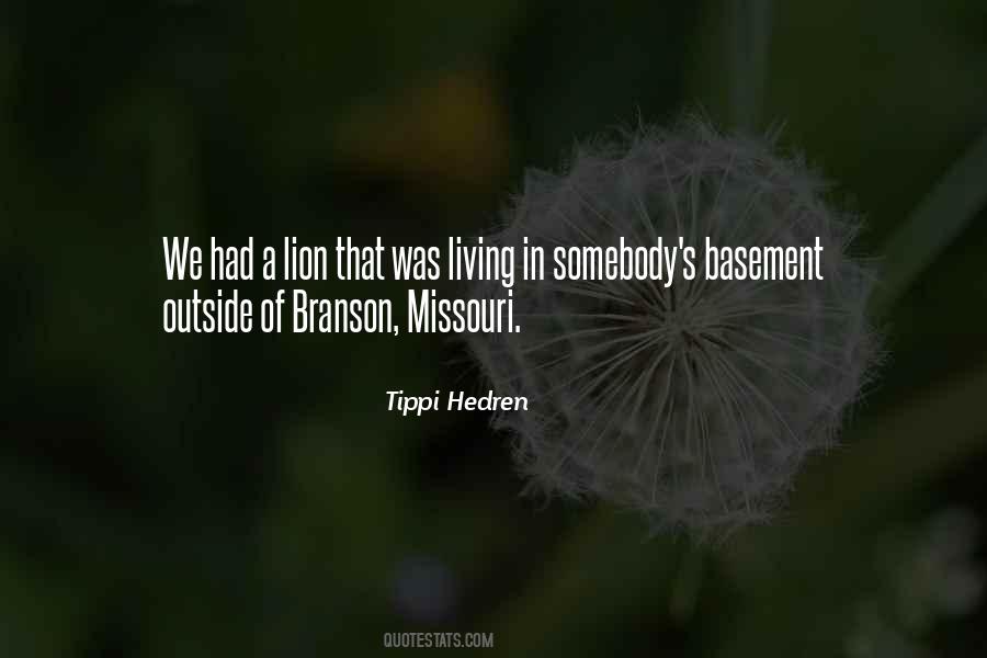Hedren Lion Quotes #1060295