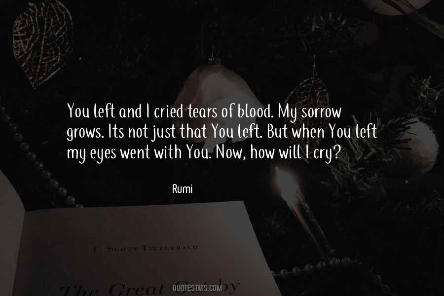 Blood In My Eyes Quotes #670158