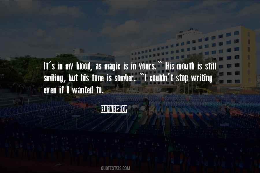 Blood Magic Quotes #1803511