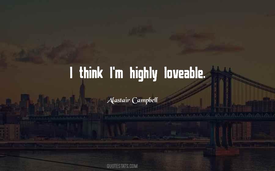 Quotes About Loveable #1311772