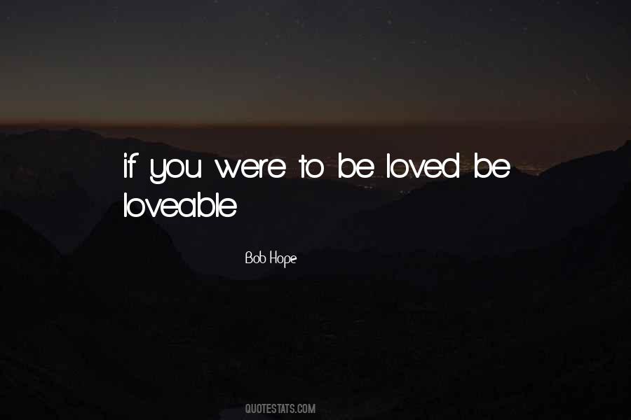 Quotes About Loveable #655500