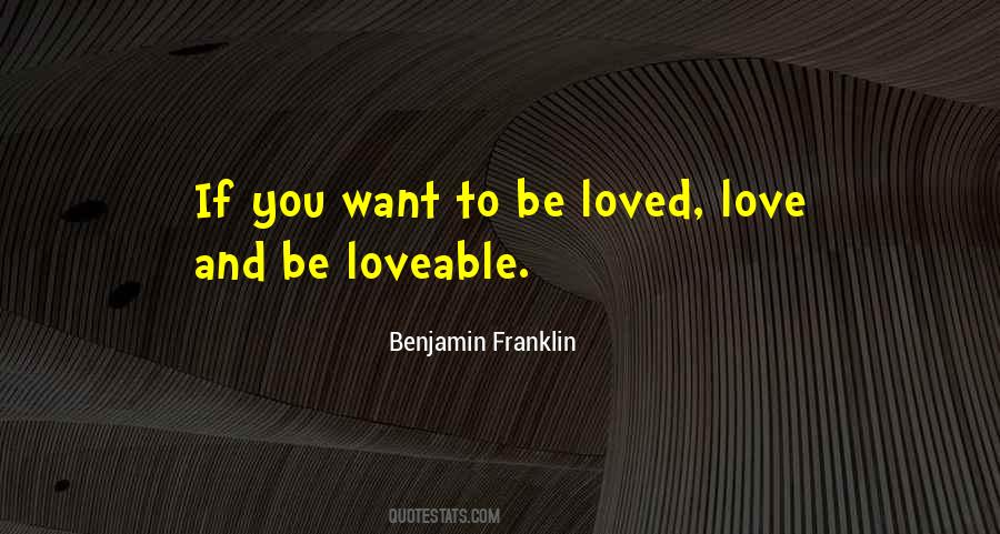 Quotes About Loveable #906917