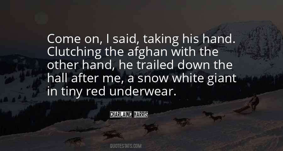 Blood Red Snow White Quotes #1050164