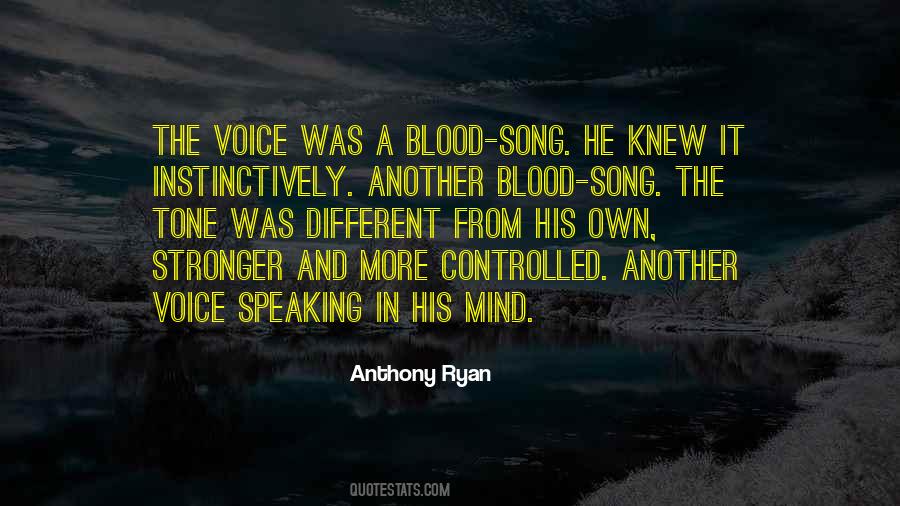 Blood Song Quotes #874036