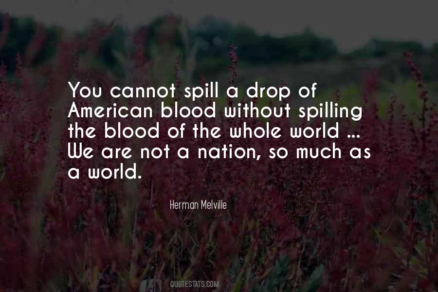 Blood Spill Quotes #768078