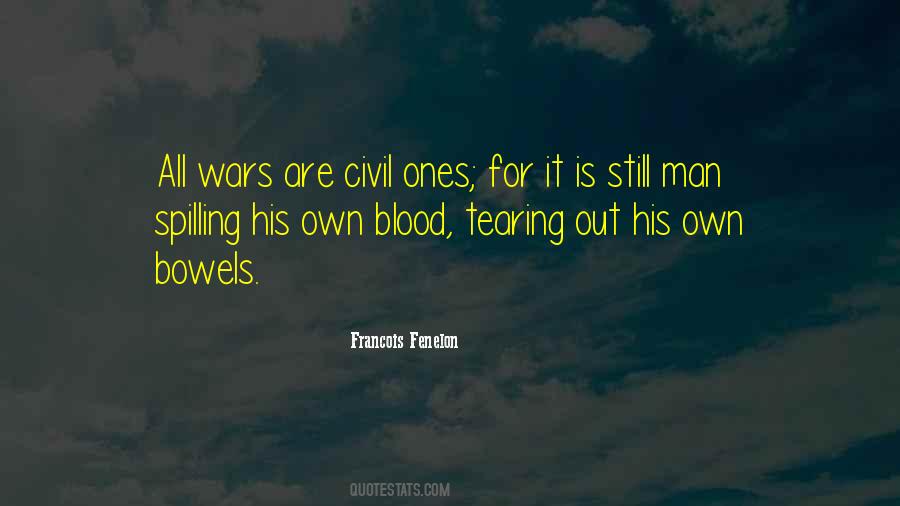 Blood Spilling Quotes #309118