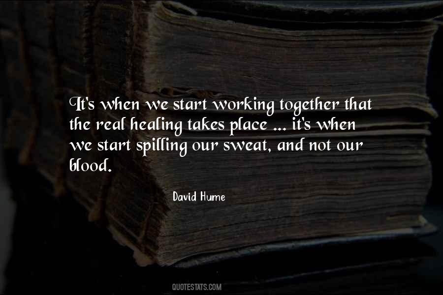 Blood Spilling Quotes #506581