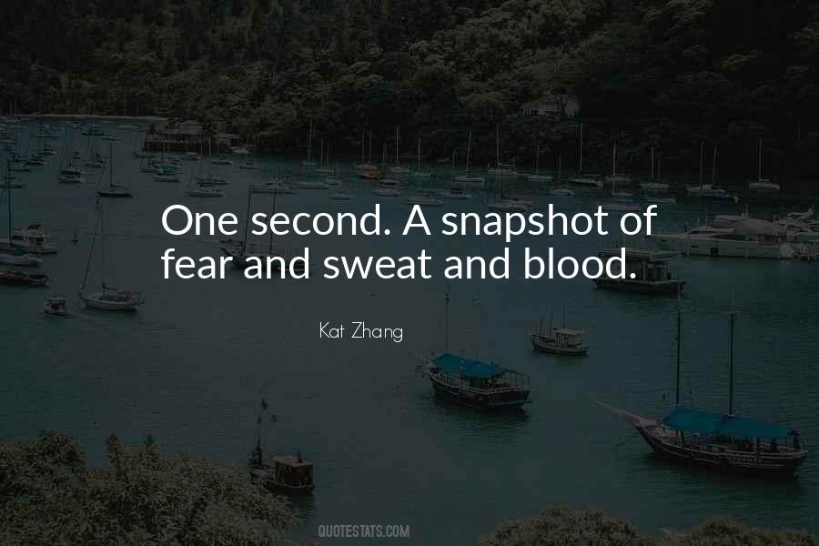 Blood Sweat Quotes #1100412
