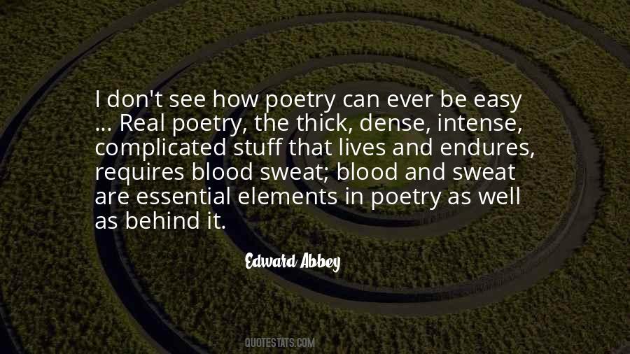 Blood Sweat Quotes #1468634
