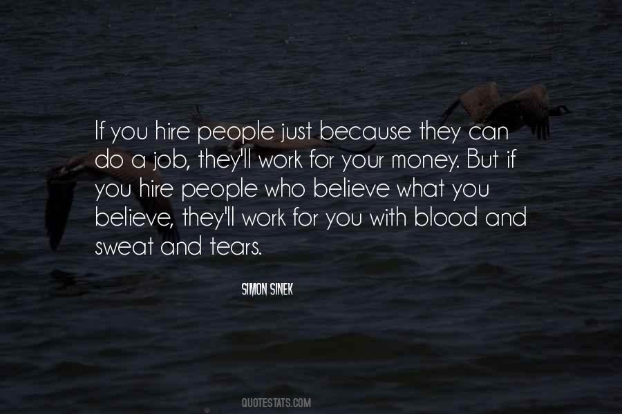 Blood Sweat Quotes #906278